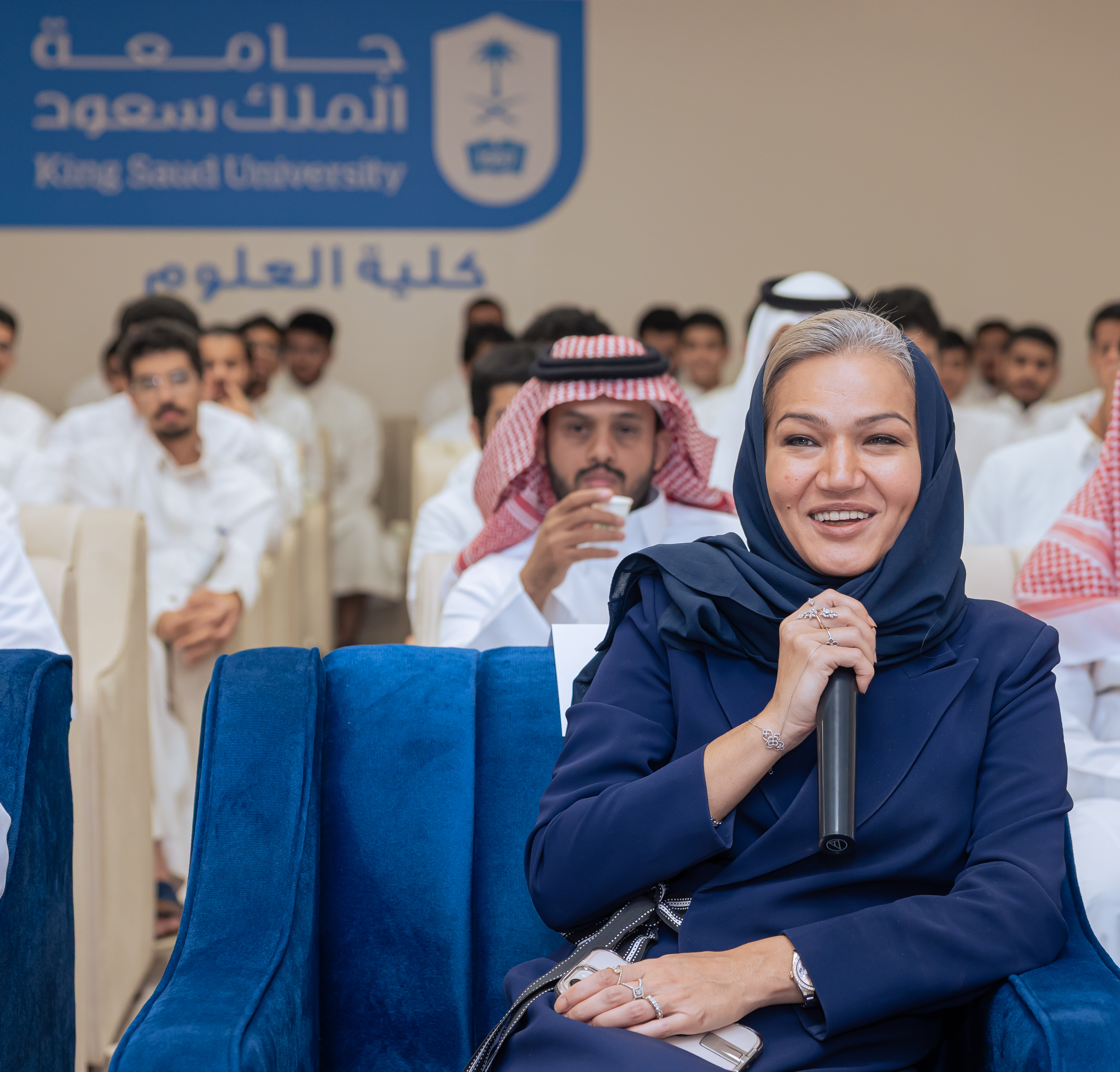 زيارة الهيئة لجامعة الملك سعود