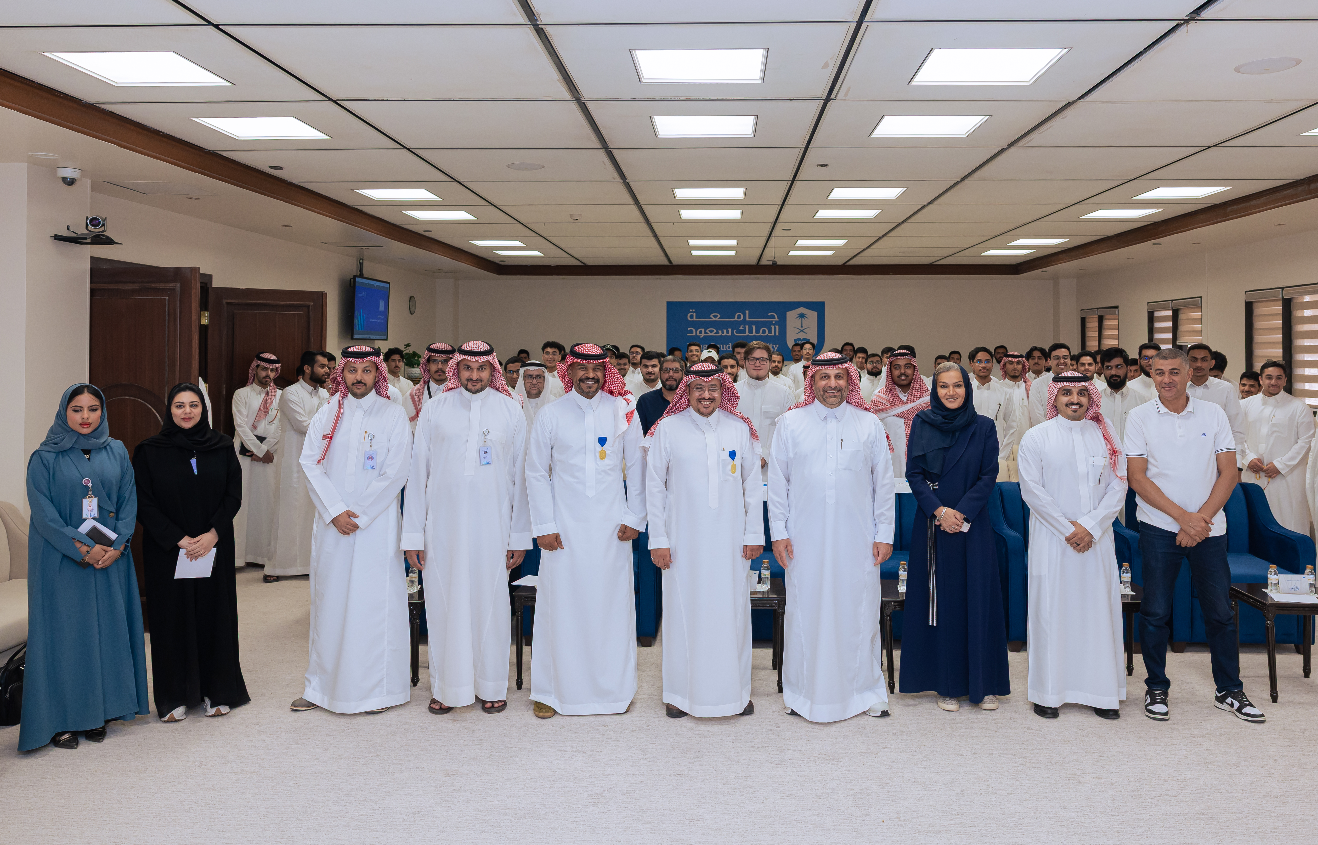 زيارة الهيئة لجامعة الملك سعود